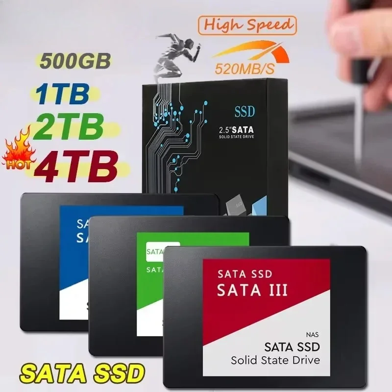 High-Speed SATA III 2.5 Inch I - Ssd 500Gb recension och pris