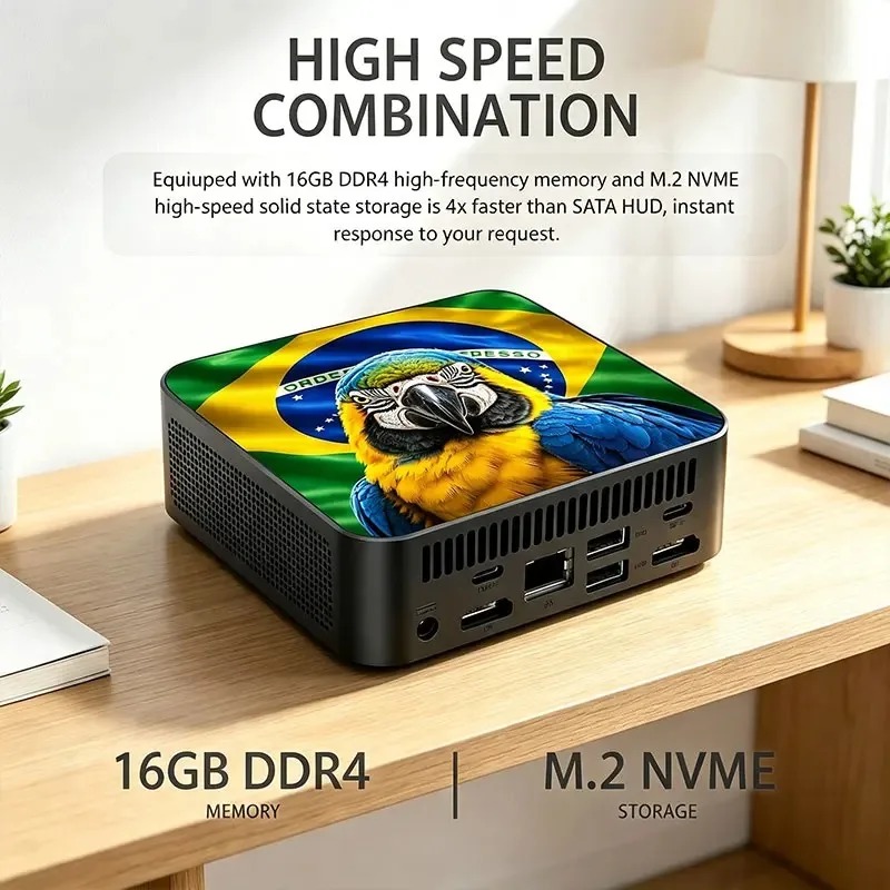 New Powerful Mini PC Computer  - M.2 Ssd recension och pris