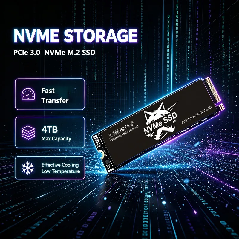 NEW Black M.2 NVMe SSD 2TB 4TB - External Ssd recension och pris