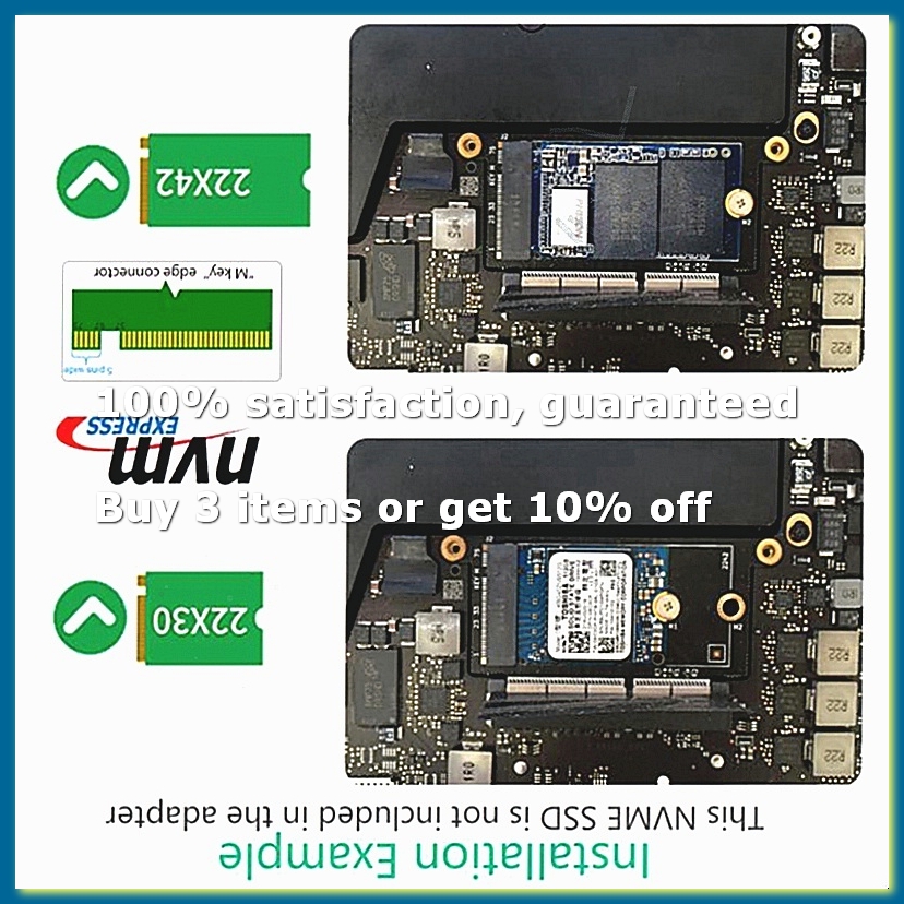 M.2 NGFF M-Key NVME SSD Conver - M.2 Ssd recension och pris