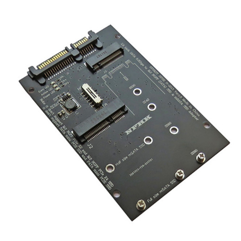 M.2 NGFF MSATA SSD to 2.5 Inch - Sata Ssd recension och pris