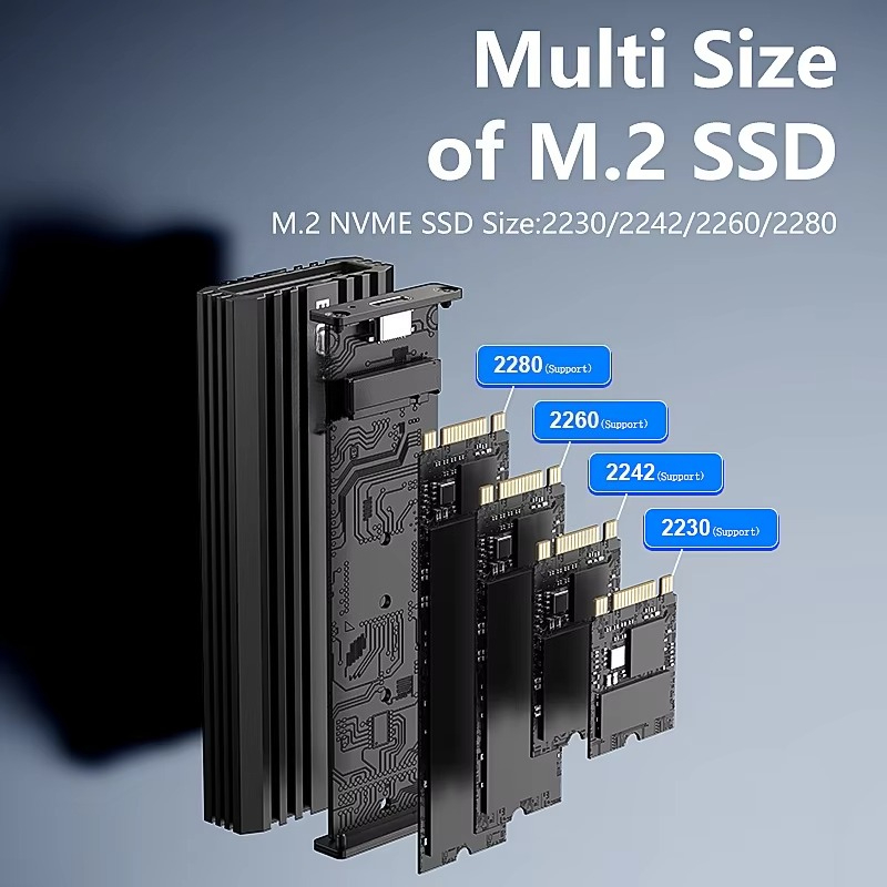 EE1 Aluminum M.2 NVME PCIE Ext - M.2 Ssd recension och pris