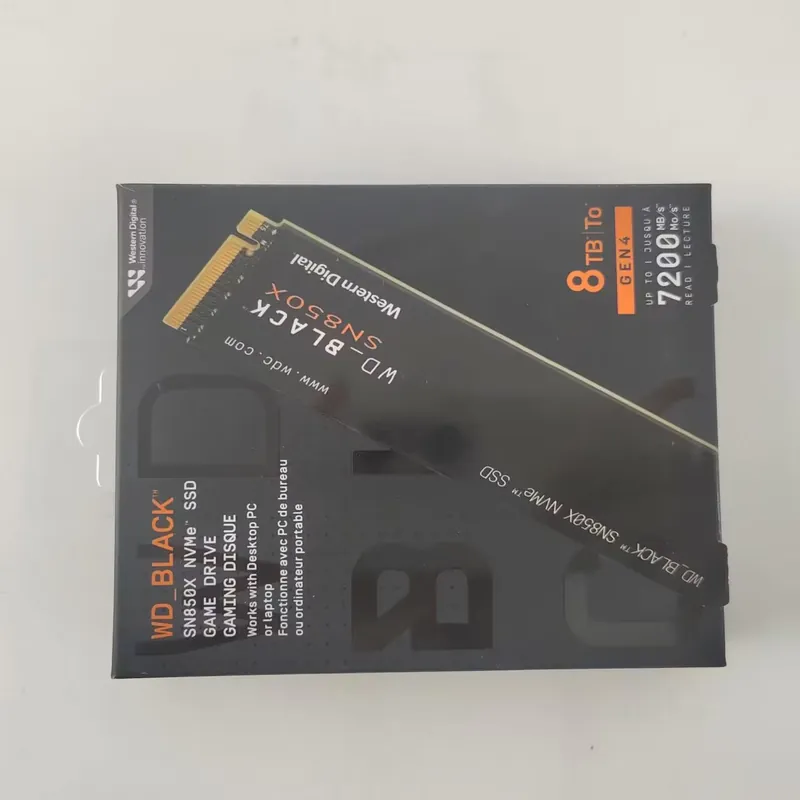 New WD_BLACK SN850X 8TB NVMe S - M.2 Ssd recension och pris